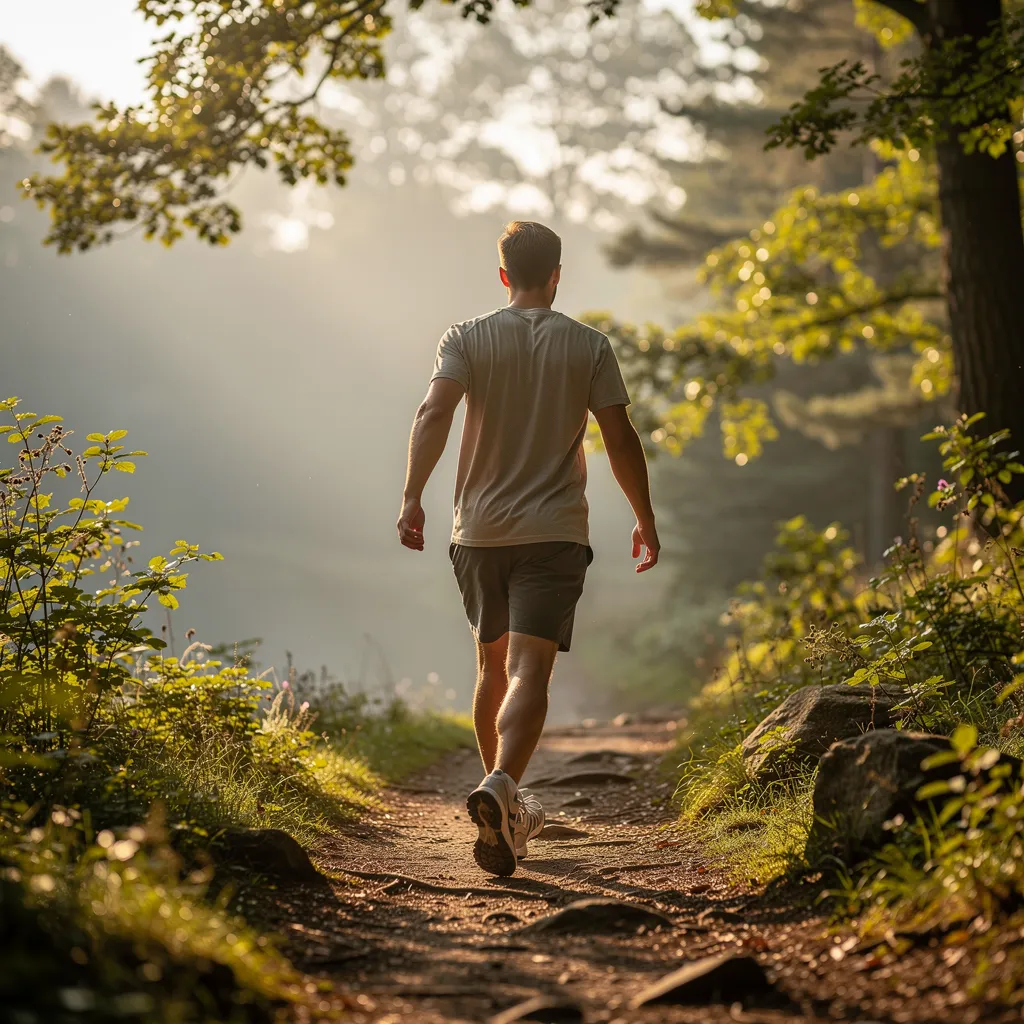 Marche à pied : 150 à 600 kcal/heure selon votre allure