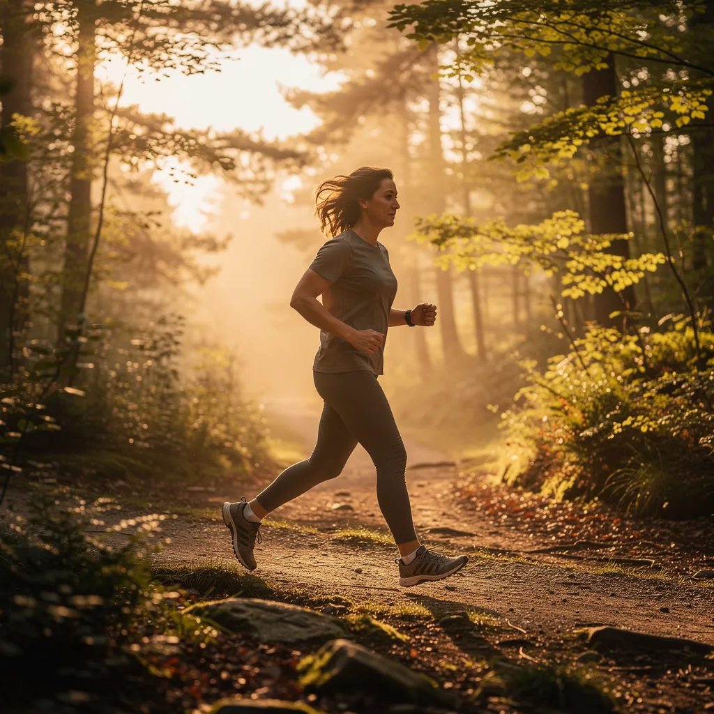 Vitesse de marche : 4 à 8 km/h selon votre pratique