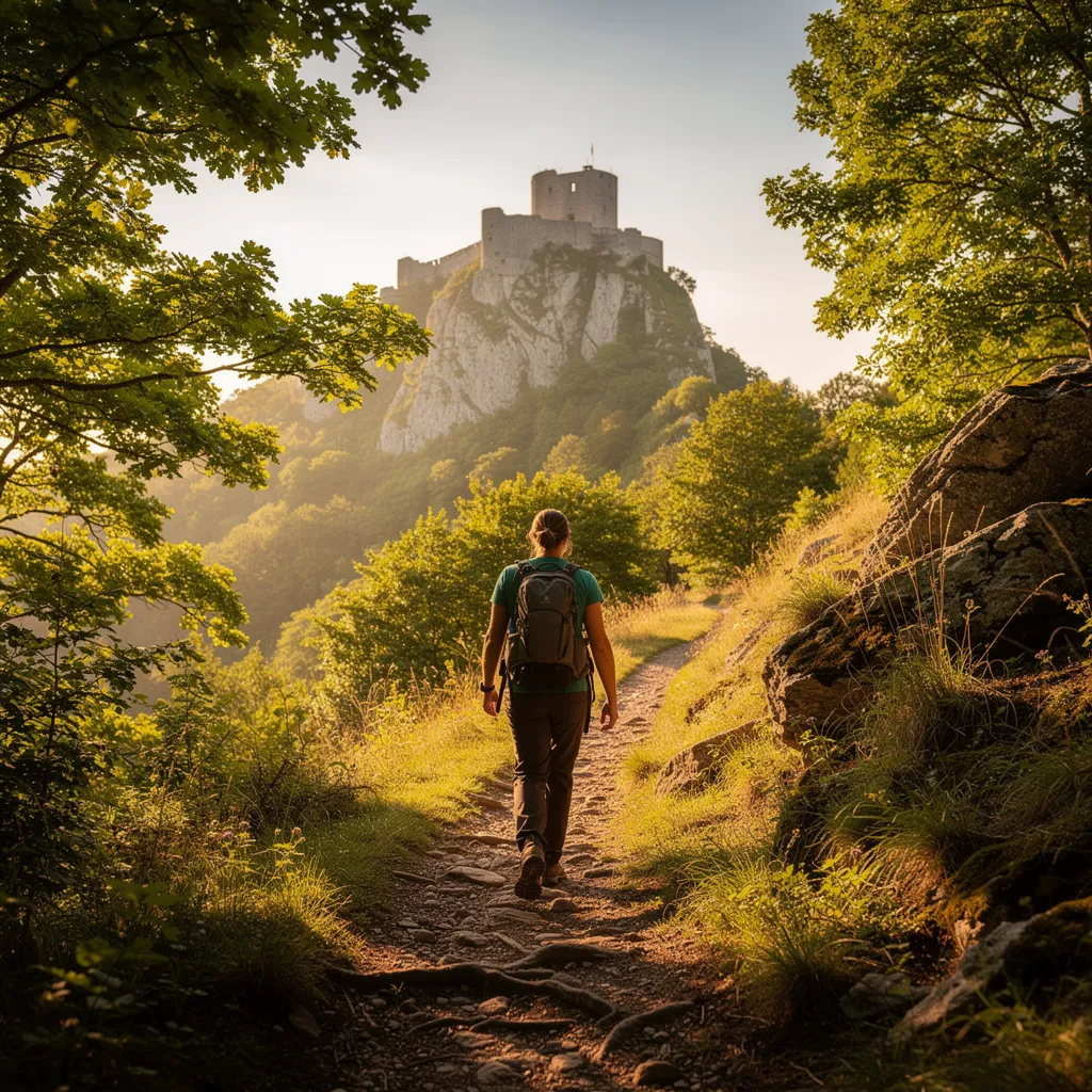 Montségur : 45 minutes de montée pour 780 ans d’histoire