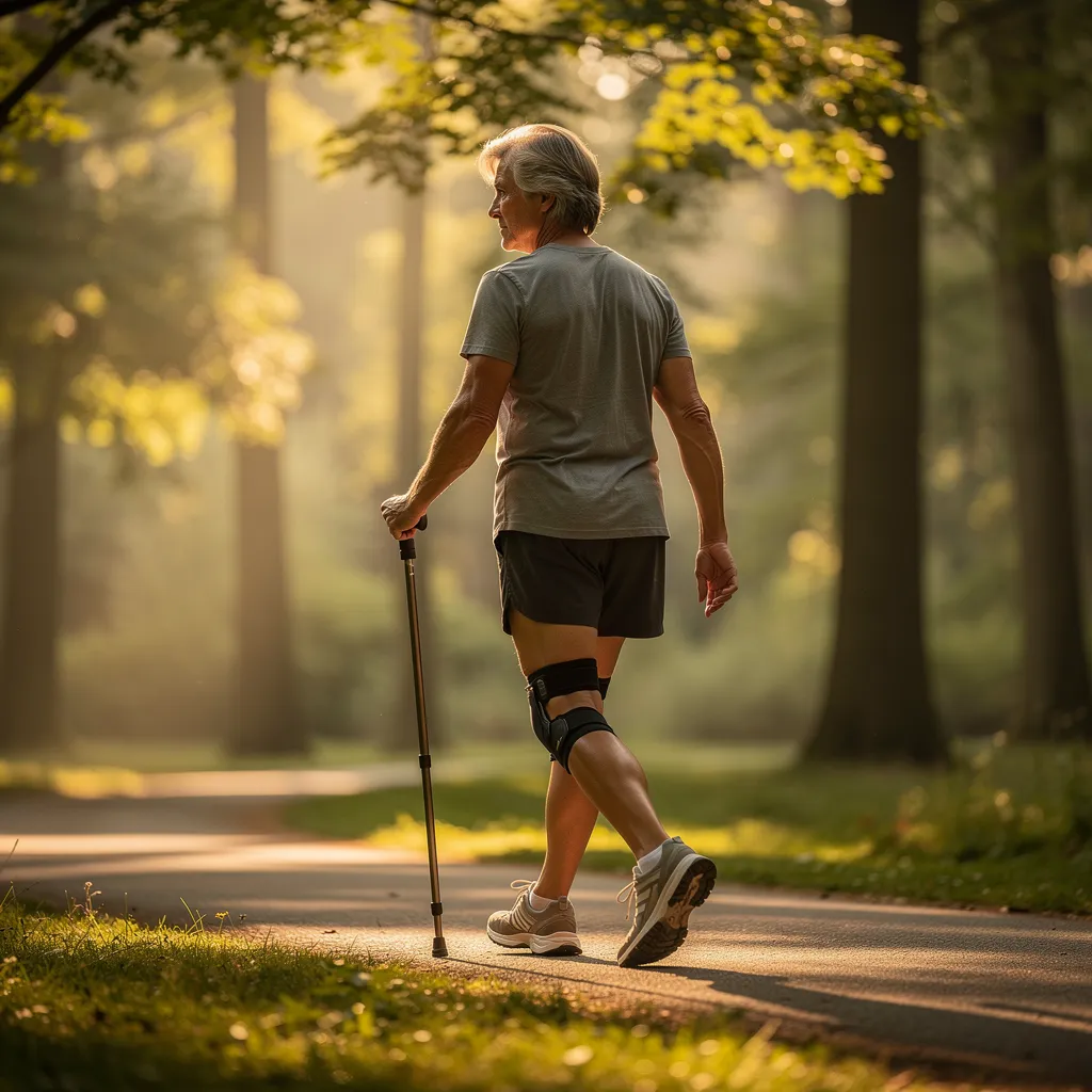 Comment marcher sans douleur quand on a de l&rsquo;arthrose au genou ?
