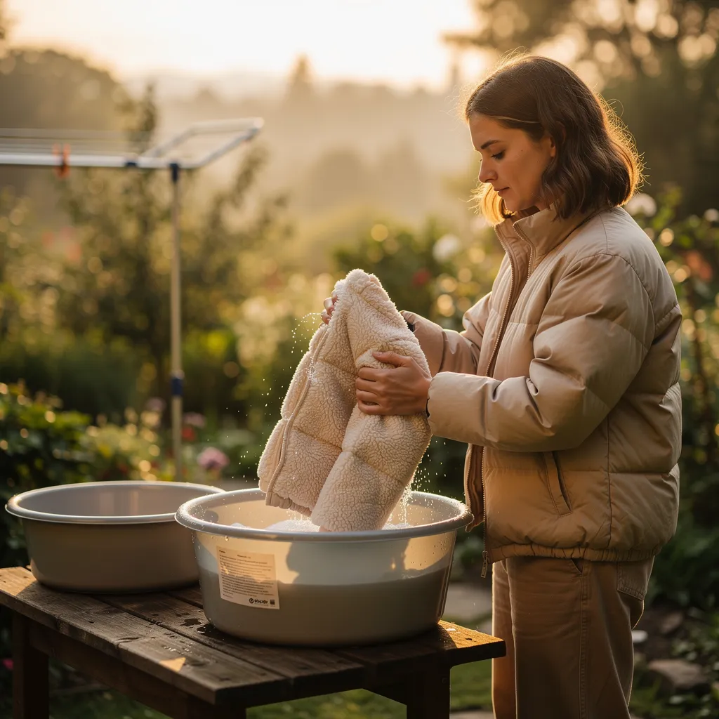 Comment laver sa doudoune sans l’aplatir ?