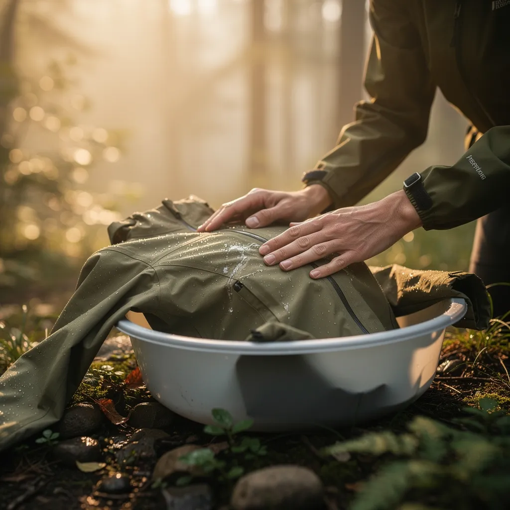 Laver sa veste Gore-Tex en 5 étapes (sans ruiner la membrane)