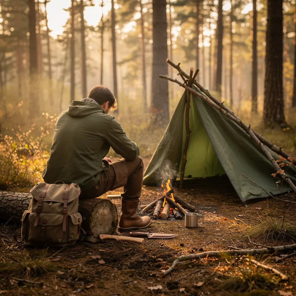 Le bushcraft, ou l’art de vivre en autonomie dans les bois