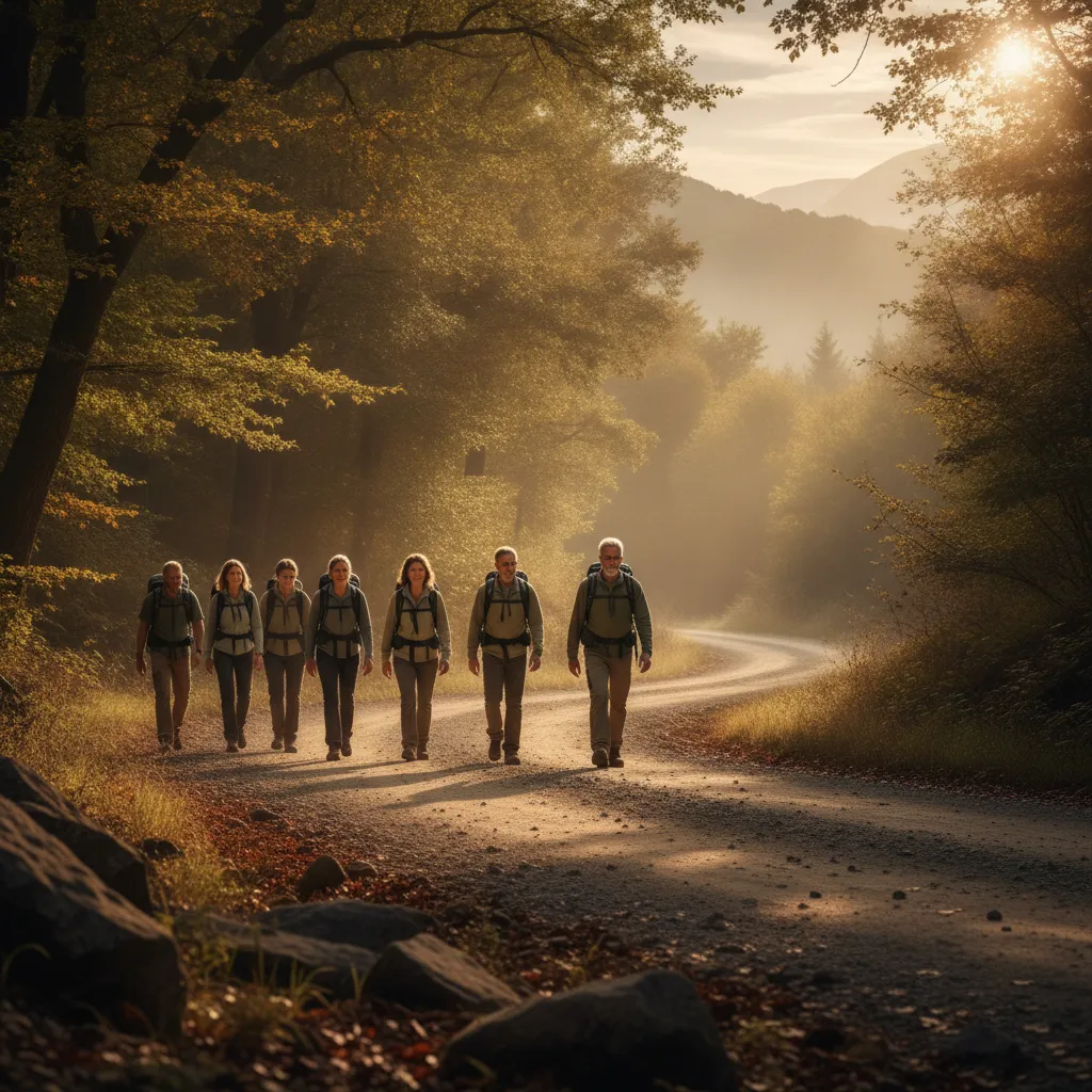 De quel côté marcher sur la route quand on est en groupe ?