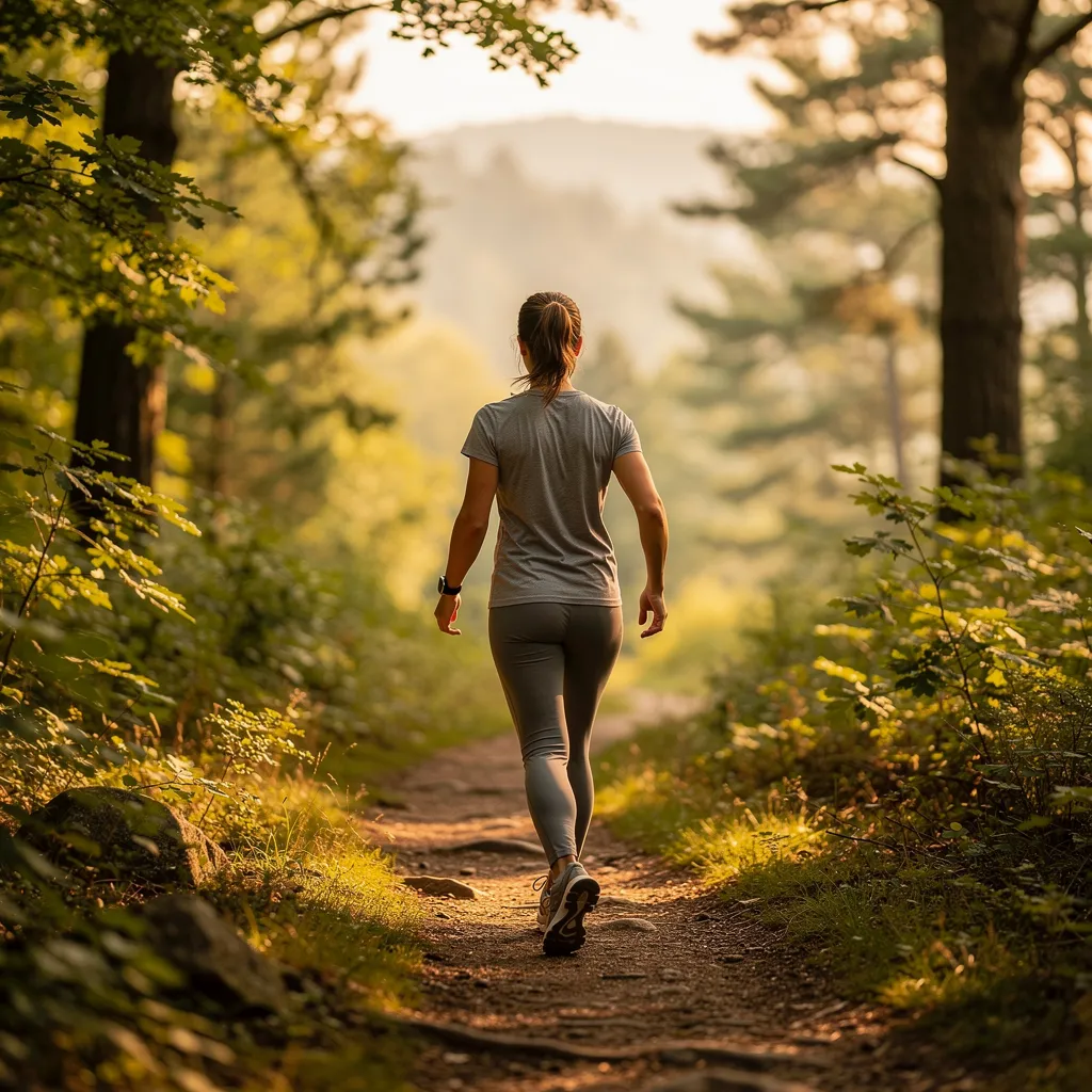Brisk walking : marcher à 5-6 km/h en pleine nature pour un cardio efficace